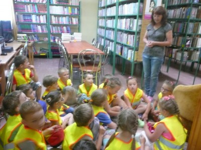 Wizyta przedszkolaków w Bibliotece